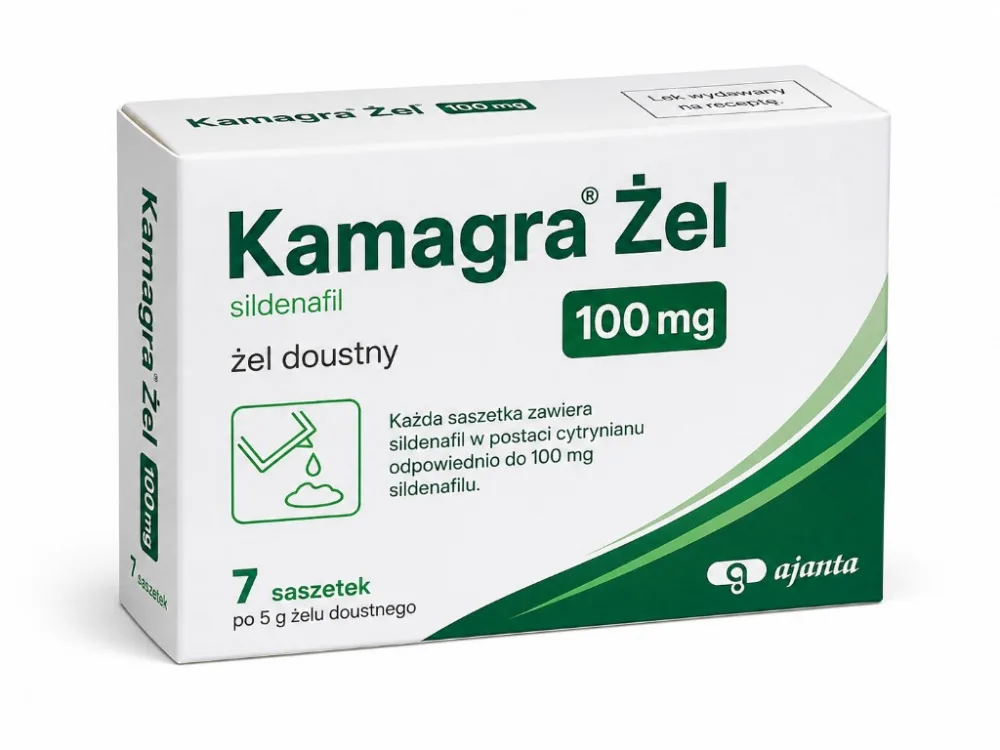 Kamagra Oral Jelly 100mg - żel na potencję, opinie